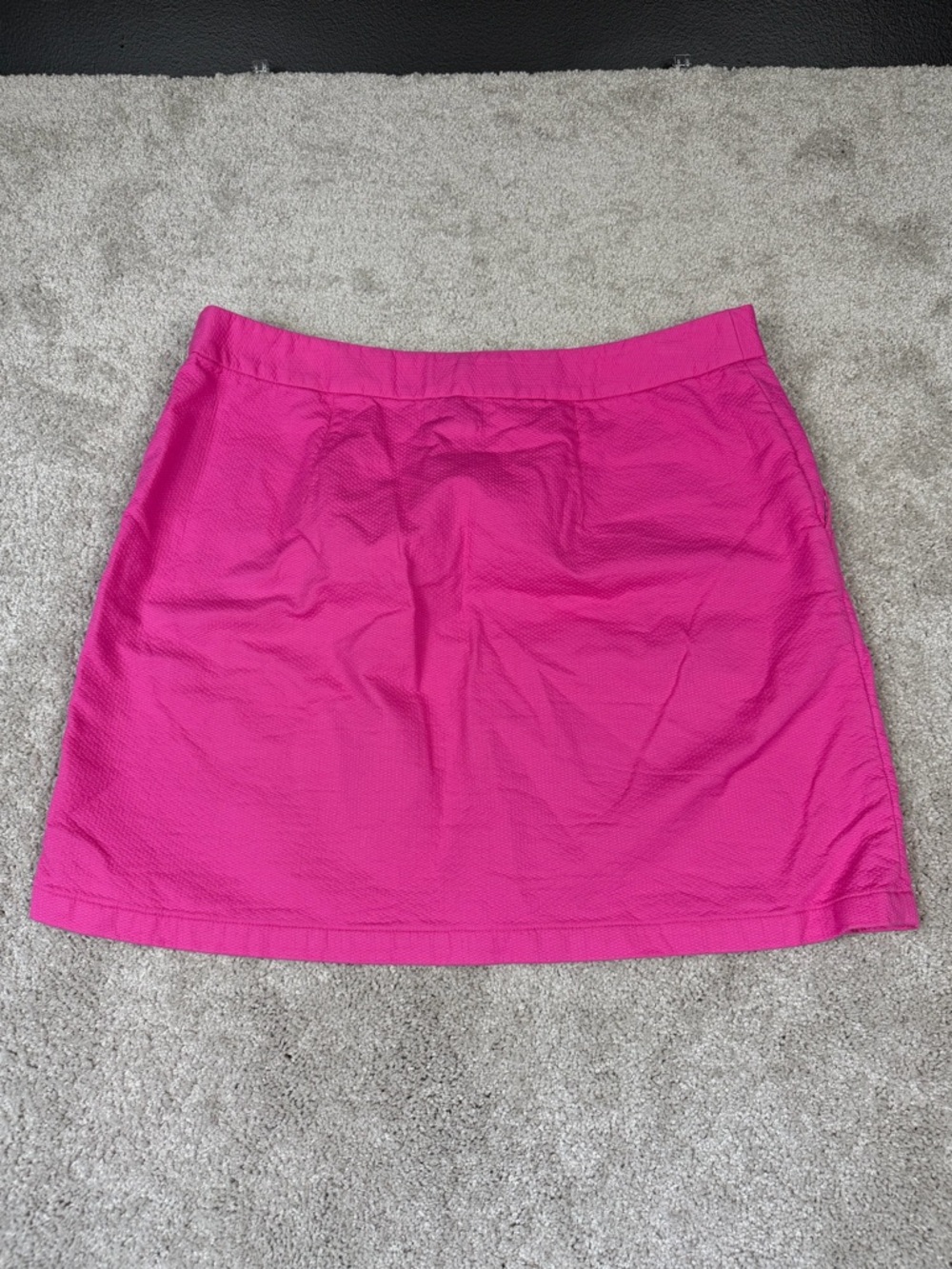 Anthropologie Vanessa Virginia 100% Cotton Pink Mini Skirt Women’s Size 8 - Picture 6 of 8